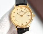 Vacheron Constantin Patrimony 85180 Watch 40*9mm 9015 Movement Gold/White Face